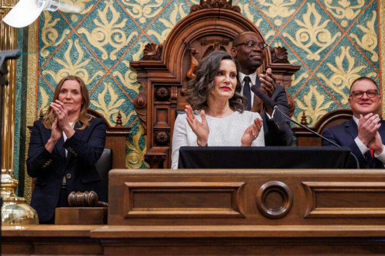 Whitmer focuses on literacy, health care